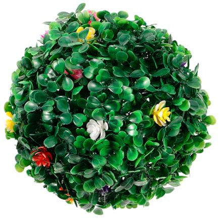 GREENADSCAPE Bolas De Césped Artificial para Hacer Tú Mismo, Bolas Colgantes De Césped Artificial, Bolas De Plantas De Techo, Bolas De Plantas De Césped Artificial, Bolas De Plantas De