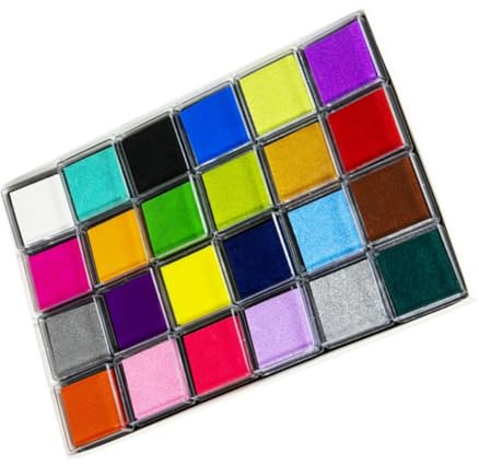 Gadpiparty Ink Seal Washable Stamp Pads for Boys and Girls Craft Ink Pads Finger Painting Pigment for Stamping