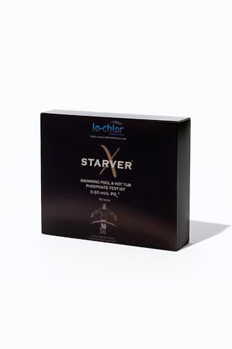 Starver X Phosphate Test Kit for Swimming Pool and Hot Tub