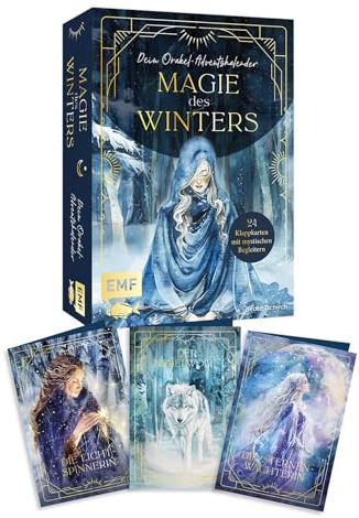 Orakel-Adventskalender: Magie des Winters: Mit 24 mystischen Begleitern durch die dunkle Jahreszeit | Karten mit Impulsen, Ritualen & Journaling-Übungen