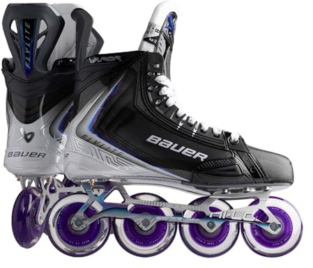 Bauer Vapor FLYLITE Senior - Patines de hockey sobre hielo en línea (ajuste 2, talla 10,5 = UE 46)