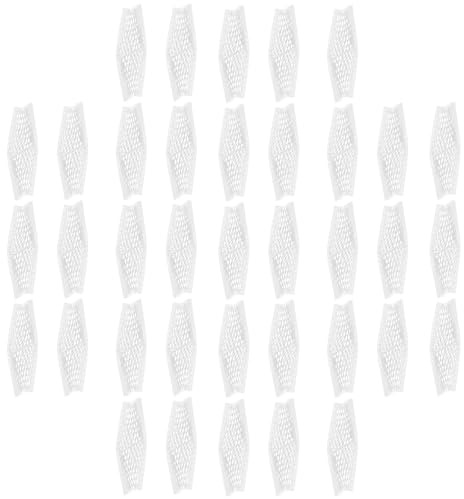 Zerodeko 200 Stück Plastik Fadenspulen Schutznetz für Stickgarn und Pinsel Langlebig und Flexibel zur Aufbewahrung und Schutz der Fadenspulen