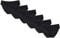 Amazon Essentials Women's Cotton Bikini Brief Underwear (Available in Plus Size), Pack of 6, Black, 12