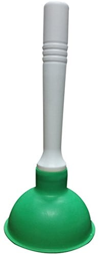 Condello Casa Pömpel Saugglocke Abfluss Kolben Büster WC Stößel Rohrreiniger Abflussreiniger Ausgussreiniger Pümpel Sauger Stampfer Bagger Reiniger für Bad Küche Waschbecken Dusche Toilette, (Grün)