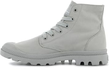 Palladium Pampa Monochrome, Stivali Sneaker Unisex - Adulto, Grigio, 46 EU