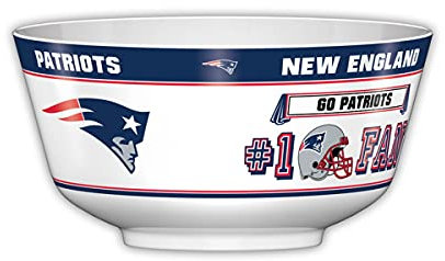 Fremont Die sterben 95431 NFL Baltimore Ravens All Pro Party Schale, Unisex, No, New England Patriots, 11.75 Diameter