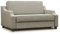 ES Design 08 Schlafsofa (145x100x81 cm, Bett 120x200 cm), 5 Jahren Garantie (beige)