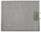 vhbw Filter Metal Grease Long-Life Filter compatible with Bosch DWA09E650/02, DWA09E650/03 Extractor Fan - 34.9 x 29.6 x 0.8 cm, metal