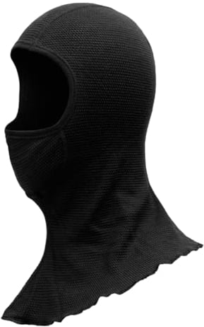 Devold Unisex Wool Mesh 190 Balaclava Maske, Caviar (Schwarz), Einheitsgröße