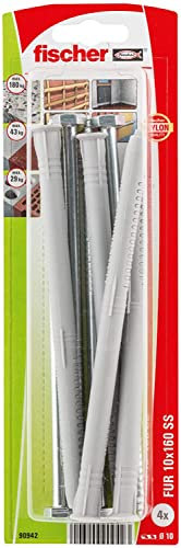 Fischer 90942 Blister Fur, 10 x 160, Multicolore