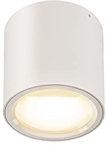 SLV Deckenaufbauleuchte OCULUS CL / LED Spot, Fluter, Deckenstrahler, Deckenleuchte, Aufbau-Leuchte, Innen-Beleuchtung / 11.0W 780lm weiß dimmbar, 1004667