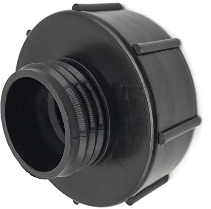 CENPEK IBC Wassertank S100 x 8 auf S60 x 6 Ventiladapter Anschluss Fässer Fitting Teile Grobgewinde
