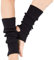 Bessy shop Knitted Leg Warmers,Woman Yoga Socks Knitted Long Sport Leg Warmers Ankle Warmers For Women Gym Fitness Dancing Female Girls Daily Wear Exercising Keep Warm Latin Dance Black
