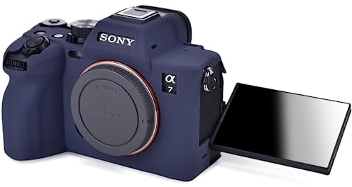 Rieibi Alpha 7 IV Camera Case, Silicone Case for Sony a7 IV Digital Camera, Protective Cover Silicone for Sony A7M4