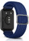 ToVioc Nylon Armband Kompatibel mit Huawei Watch Fit 2, Einstellbare und Elastizität Atmungsaktive Sportbänder für Huawei Watch Fit 2 - Blau