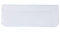 Glas Revolution Kühlschrank Einlegeboden - Klarglas 4 mm – Glasplatte, 2 abgeschrägte Ecken, alle Maße lieferbar (89,96 EUR/qm) - 535 mm x 265 mm