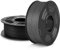SUNLU Matte PLA Filament 1.75mm, 3D Drucker Filament mit Matter Oberfläche, Neatly Wound Filament, Einfach zu Bedienen, 2kg PLA Filament für FDM 3D Drucker, Schwarz+Grau