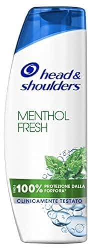 Head & Shoulders Anti-Schuppen Menthol Fresh Shampoo, für fettiges Haar, Schuppenschutz für Haut und Haar, klinisch bewährt, dermatologisch getestet, 225 ml
