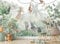 Papier Peint Panoramique Chambre D'Enfant Animaux De La Jungle Chambre De Bébé Moderne Papier Peint 3D Intissé Décoration Murale