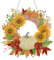 5D DIY Diamond Painting Kürbis Girlande Kranz Set, Diamant Painting Anhänger Herbstdeko Kits mit Kette, Diamant Malerei Türkranz Kürbis Herbst Deko Tür Fenster Deko DIY Geschenk (H)