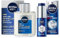 NIVEA MEN Cofanetto Uomo con Siero viso antirughe Anti-Age Power Serum Anti-Macchie 30 ml con Luminous630 e Anti-Age Hyaluron Balsamo Dopobarba Uomo 100 ml con Acido Ialuronico – Kit Esclusiva Amazon