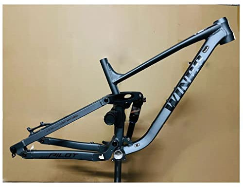 ITETONE Carbon 700C Rennrad-Rahmen-Set, 46/48/50/52/54 cm, Brems-Wind-Rennrahmen, C-Bremse, 100/130 mm, Schnellspanner, Fahrradrahmen, Innenführung (Farbe: 54 cm, mattschwarz)