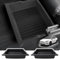 SCREW RHINO 2 Pack Model X Waterproof Under Seat Storage Box Organizer,TPE Underseat Hidden Tray for Tesla 2017-2024 Model X accessories