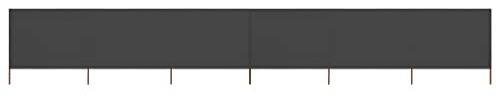 Myheimly Windschutzgewebe,Windschutz Sichtschutz Balkon,Sichtschutzzaun Anthrazit,800 x 120 cm