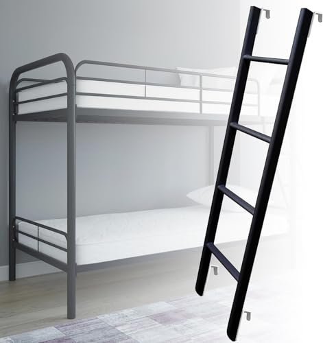 IQQOPVHG Escalera de Metal para literas Interiores, Escalera de Repuesto para litera, Escalera Universal para autocaravanas Que Ahorra Espacio, Escalera Lateral para Cama Alta en Dormitorio, Carga 15