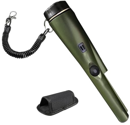 Pinpointer - Rivelatore di metalli portatile, impermeabile, ad alta precisione, strumento di ricerca portatile per caccia all'oro, spiaggia, campo, cortile, campeggio, montagna