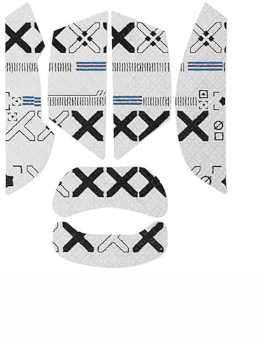 Printed Full/Half Cover Mice Sticker Anti-Slip Mouse Sticker for Razer Cobra Pro Gaming Mouse,White Full