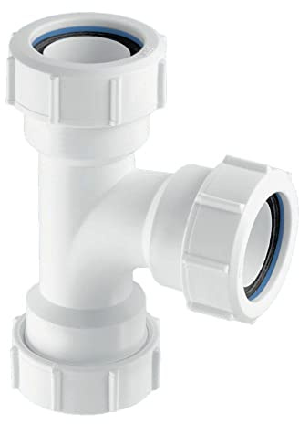 McAlpine V8M 1.25-Inch Multi-Fit Swept Tee - White