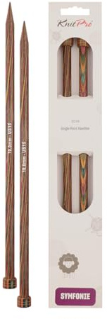 KnitPro Symfonie Single Pointed Needles 12 (30cm) | 10.00mm