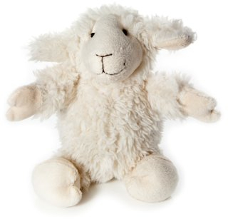 Mousehouse Gifts 23cm Baby Lamm Kuscheltier Plüschtier für Baby Jungen und Mädchen