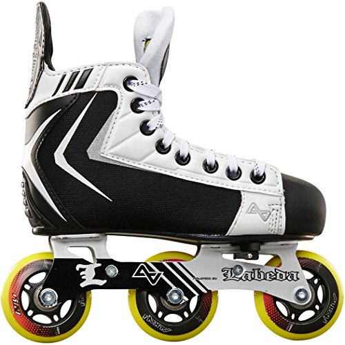 Alkali Hockey Lite Youth Inlineskates, verstellbar, Größe S, Schwarz