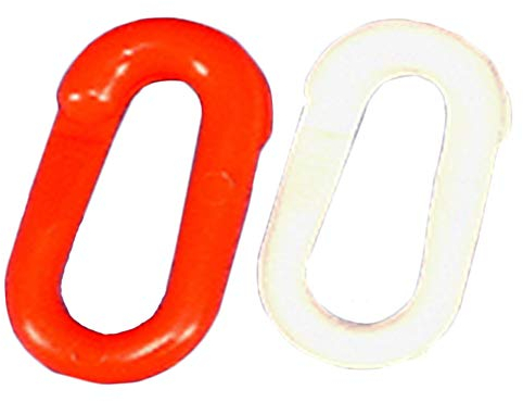 Verbindungsglieder, Rot, Ø 0,8 cm
