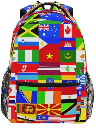 School Backpacks Flower Horse Student Backpack Big For Girls Kids Elementary School Shoulder Bag Bookbag
