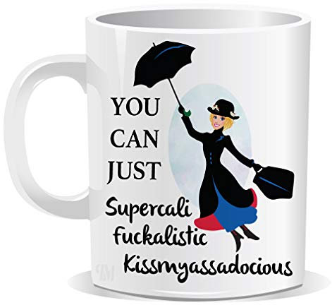 Secret Santa Gift Christmas Mug Cup Present Friends Rude Funny Mary Poppins Office Men Women Tea Coffee Perfect Mugs®
