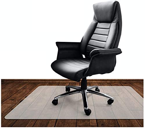BODENSCHUTZMATTE 120 x 80 cm Bürostuhlunterlage Premium Eco PPNeutral milchig