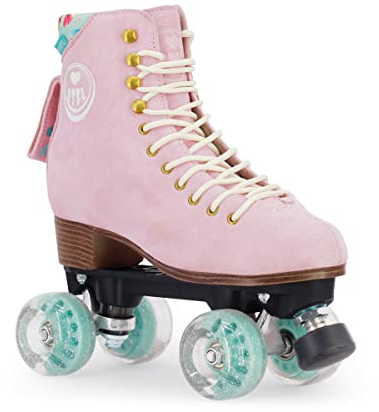 BTFL Rollschuhe für Damen Skating Dance Pro AVA/Quad Rollschuhe/Rollersakte for Women and Girls/Jam-Skating/EU 38