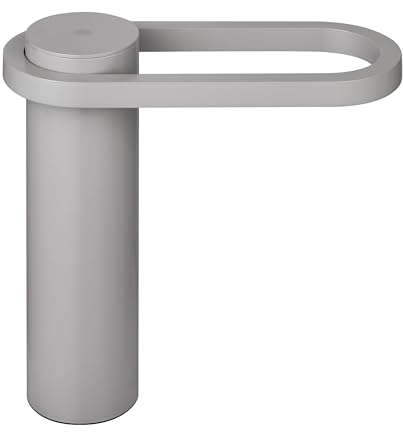 Blomus Mobile LED Tischleuchte -HOOP- in Satellite | Wasserdichte Akku Outdoor-Tischlampe