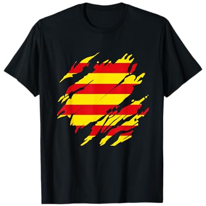 Bandera Cataluña Bandera Catalunya Camiseta