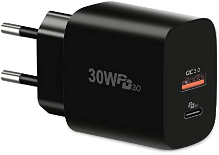 30W USB C Ladegerät,Cshare PPS PD&QC 3.0 USB C Netzteil Stecker Schnellladegerät für Google Pixel 7/7 Pro/6/6 Pro/6a/Pixel 5,iPhone 14/14 Pro Max/13/12,Galaxy S22 Ultra/S21, iPad Pro Power Adapter.