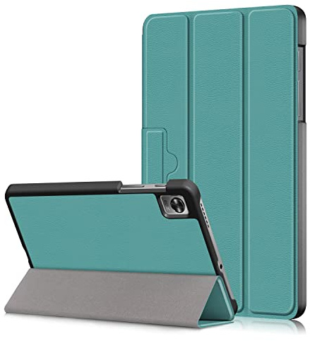 Xuanbeier Ultra Delgado Funda Compatible con Realme Pad 8.7 Pulgadas 2022 Admite la Función de Reposo/Activación Automática,Verde malaquita
