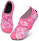 SAGUARO Calcetines Piscina Niña Surf Aqua Escarpines Niño Secado Rápido Antideslizante Zapatillas Deportivas Acuáticas Rojo 26/27 EU