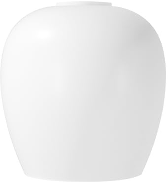 ONEWISH - Abat-jour en verre opale, petit abat-jour de rechange pour lampe de table, lampadaire, lampe murale, abat-jour blanc moderne, éclairage doux laiteux, 5,5