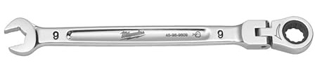Milwaukee MAX BITE 9-4932480182 Hinged Ratchet Combination Spanner