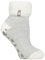 HEAT HOLDERS Damen Lounge Schoppersocken mit Federband-Umschlagbündchen Packung mit 1 Ara Elfenbein/Silber 37-42