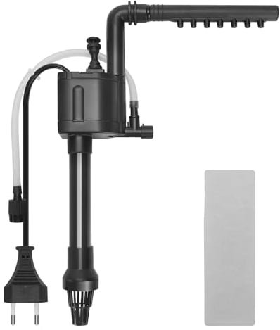 Nobleza - Pompa per Acquario 7L, Pompe ad Acqua Sommergibile (250 L/H, 2.5 W), Pompa per Acquario Acqua Sistemi di Circolazione per Acquario