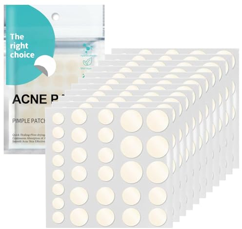 330 Stück Pimple Patches Pickel Patch Anti Pflaster Acne Spot Acnemy Hydrocolloid Akne Korean Gesicht Pimples Pickelpflaster Microneedle FüR Pickelpatches Anti-Pickel Microneedling Needle